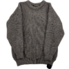 Sweter Vintage Wełniany Brąz Barbour (m)